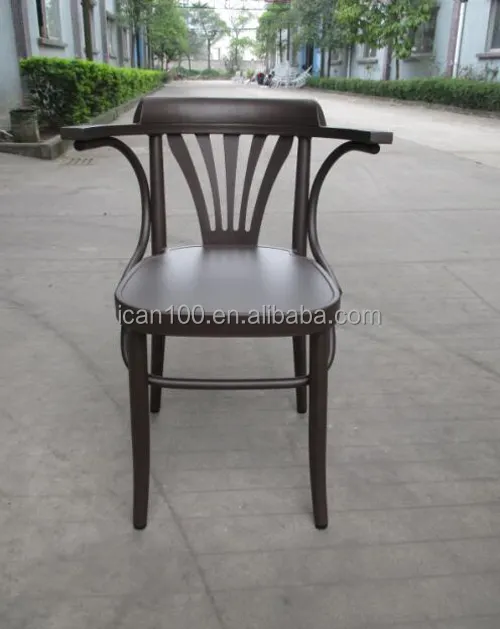 Chinese Style Commercial Furniture Aluminum Thonet Bentwood Chair