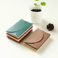 Mini enveloppe en papier irisé, conception classique, taille personnalisée, 250gsm, sans Double ruban adhésif