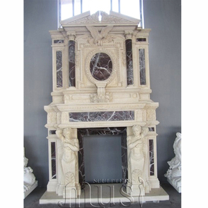 Casa de lujo de estilo <span class=keywords><strong>romano</strong></span> chimenea de piedra diseños - Product Image 1