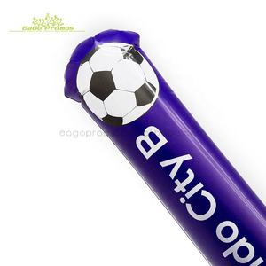 2025 Kerst Promotionele Custom Light-Up Pom Poms Juichende Pe Materiaal Opblaasbare Juichende Donderstok - Product Image 6