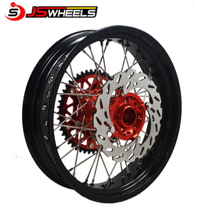 Ruedas de aleación de motocicleta Supermoto de 17 pulgadas para CR125 CR250 CRF250 CRF450 - Product Image 6