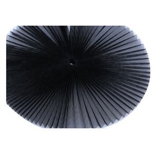 Chất lượng cao màu xám xếp li côn trùng màn hình plisse lưới cửa sổ cửa màn hình hiện đại 30 ~ 300m rzt hàng đầu cho Windows sợi thủy tinh đồng bằng - Product Image 2