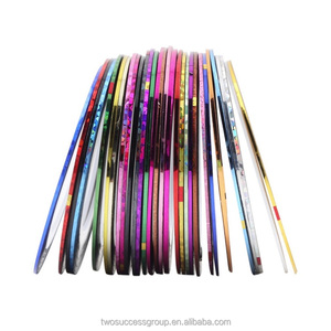 Vente en gros de rouleaux d'adhésifs Nail Art StickerTips Décoration Nail Striping Tape Line - Product Image 1
