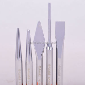 AK-9626 Plastic clip 5 PCS <strong>Punch</strong> Chisel <strong>Set</strong> - Product Image 4