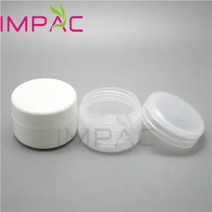 Parede dupla de plástico recipiente embalagens de cosméticos ml 25 25g para manteiga barriga