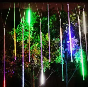 Factory Outlet on Sales Hochwertige Dekoration Festival Beleuchtung Mini Schneefall Meteor LED-Leuchten Außen dekoration 220V 6w