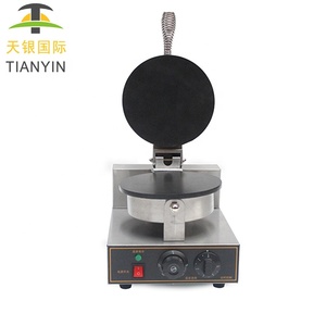 Thương mại Hong Kong trứng Waffle maker điện/gas Waffle maker với Ice Cream với giá rẻ - Product Image 3
