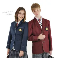 学校の制服バンドのデザイン写真付きカスタム学校の制服の色を選択