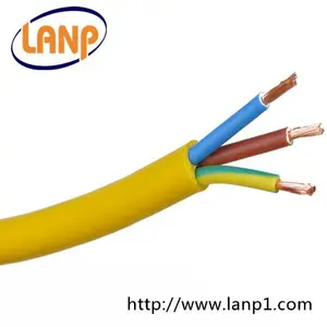 3 núcleo 15 AMP Ártico amarillo RED ELÉCTRICA CABLE FLEX CABLE para al aire libre