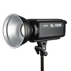Godox SL-150W/SL150Y profesyonel LED ışık 5600K LCD panel kamera LED Video Işığı Sürekli Çıkış Bowens Dağı stüdyo ışığı