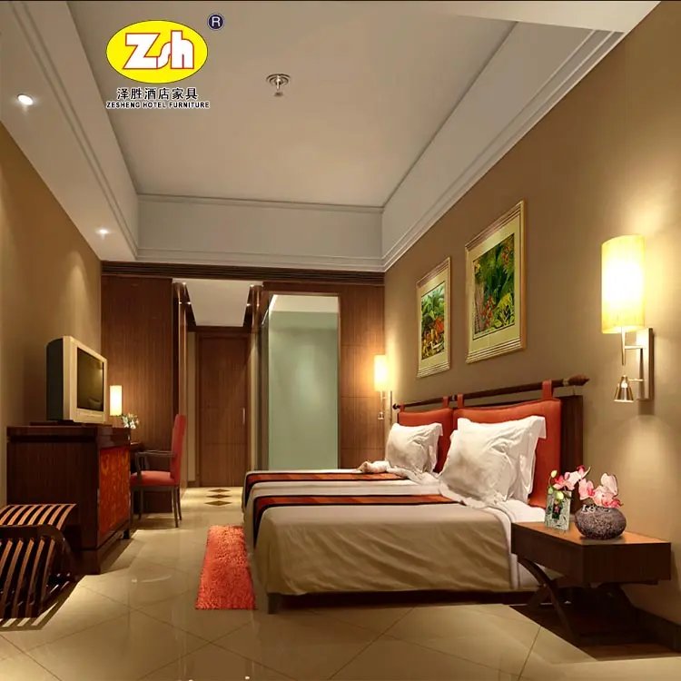 2017 new design Foshan wooden hotel furniture ZH-788