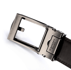 <span class=keywords><strong>Ceinture</strong></span> en cuir pour <span class=keywords><strong>homme</strong></span> de qualité supérieure, personnalisable, réversible, durable, réglable, avec boucle automatique en alliage, noir et marron - Product Image 3