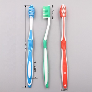 Cepillo de dientes limpiador de puntas de goma, mango grueso, fábrica, buen precio - Product Image 2