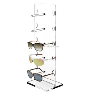 Clear acrylic glasses display stand glasses display rack