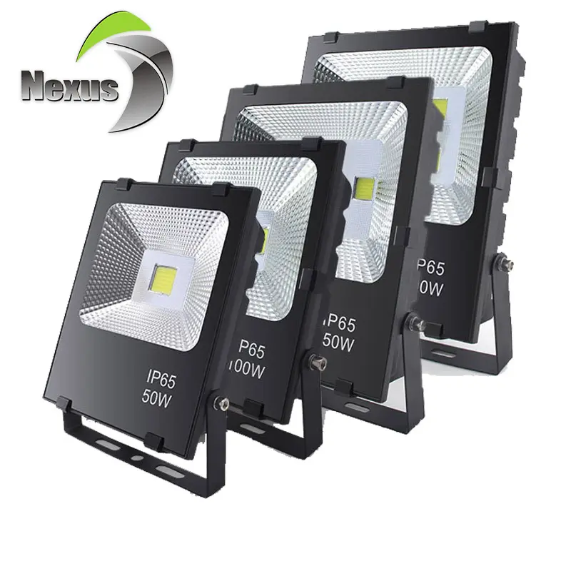 Yüksek kaliteli ip65 açık su geçirmez cob 20 w 30 w 50 w 100 w 200 w LED projektör