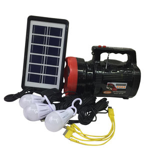 Sistema di Illuminazione Solare Portatile AT-X9 con MP3 e Radio, Faretto Ricaricabile ad Alta Potenza con Funzione USB - Product Image 2