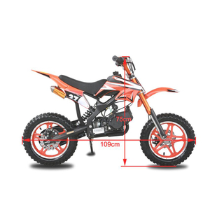 HQ <span class=keywords><strong>Super</strong></span> Mini <span class=keywords><strong>Pocket</strong></span> <span class=keywords><strong>Dirt</strong></span> <span class=keywords><strong>Bike</strong></span> 49cc 2 temps refroidi par air 45 km/h vitesse maximale entraînement par chaîne 2.50-10 pneus - Product Image 3