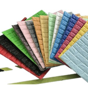 Adesivo da parete 3 D, adesivi per cartoni animati per camerette schiuma Pe decorazione per la casa di natale adesivo 3D modelli OEM Lili accettato SGS CE sì. - Product Image 3
