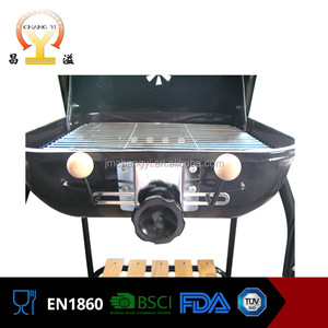 <span class=keywords><strong>18</strong></span> pulgadas y 22 pulgadas resistente asa vertical horno de parrilla de barbacoa <span class=keywords><strong>al</strong></span> aire libre con carro - Product Image 5