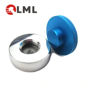 Turning Aluminum Turning CNC Turned Color Anodized Aluminum Steel Brass Stainless Metal Shuffleboard Pucks Wire EDM Parts