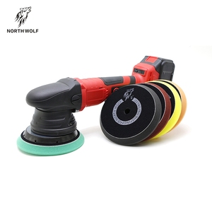<span class=keywords><strong>Kit</strong></span> de almohadillas de pulido de <span class=keywords><strong>coche</strong></span> North Wolf hecho con Material de esponja alemana de 5 pulgadas para uso en talleres de detalles de automóviles con pulidores de doble acción - Product Image 5