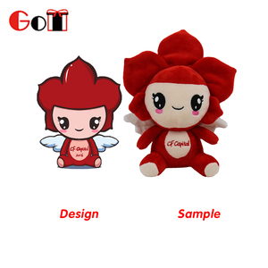 Cute Cat Forma Rotondo Giocattolo Della Peluche Della Bambola Con Gli Occhi Grandi - Product Image 6