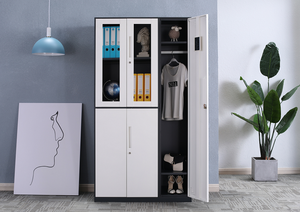 Hiện đại triển vọng thông số kỹ thuật kết hợp kim loại locker phong cách tủ quần áo thép tủ hồ sơ - Product Image 2