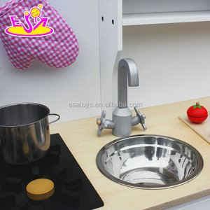 Le ragazze lussuose di nuovo design fingono di giocare a giocattoli <span class=keywords><strong>cucina</strong></span> in <span class=keywords><strong>legno</strong></span> rosa <span class=keywords><strong>giocattolo</strong></span> W10C281 - Product Image 5