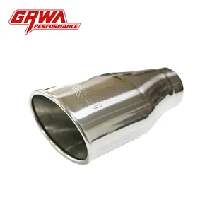 Grwa 流行的汽车零件性能 Ss304 2 英寸进口排气消声器提示