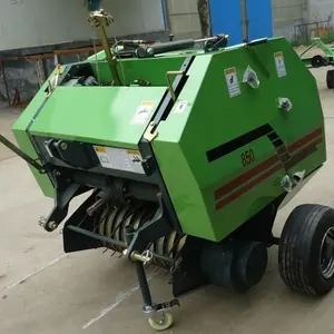 Trator de fazenda agrícola mini trator redondo feno baler 870 para venda