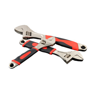 Servicio OEM de fábrica, herramientas manuales, mango de goma, llave ajustable, multifunción, resistente, llave ajustable, 8 ", 10", 12" - Product Image 6