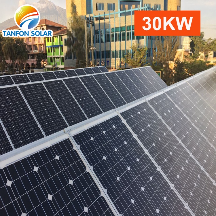 off grid solar mounting system 30kw solar energy system for farm use for NEw Zealand