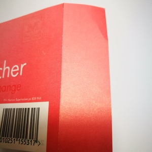 Papel con Marca de Agua, Papel Artístico, Cupón de Seguridad, Lámina de Relieve para Boletos, Línea de Perforación, Tipo Póster - Product Image 3