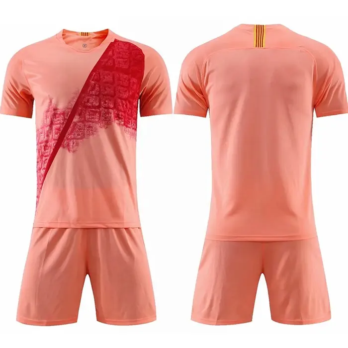 2019 squadra di club di calcio kit rosa uniforme di gioco del calcio all'ingrosso jersey di calcio