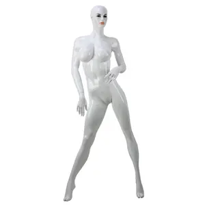 Clothing display fullbody sexy lifelike curvy pose abstract adults big bust female mannequins for sale