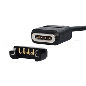 Câble <span class=keywords><strong>de</strong></span> charge USB 3.0 magnétique Pogo 4 broches Type c Connecteur - Product Image 4