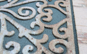 Antideslizante de goma durable flocado impresión 3D puerta - Product Image 5