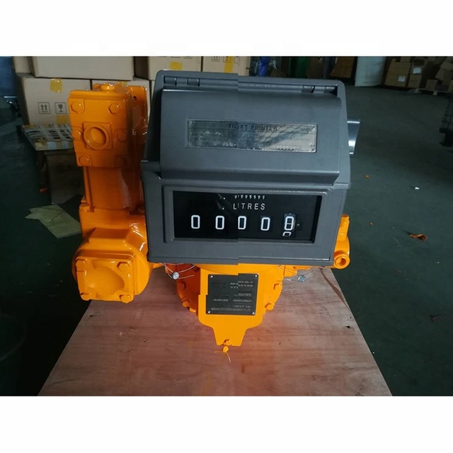 Bestfueling Positive Displacement diesel Mechanical Digital Flow Meter with Preset Counter