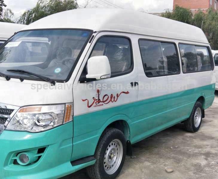 Jinbei пассажирский мини-автобус евро IV стандарт 15 местный бензиновый двигатель A/C мини-автобус