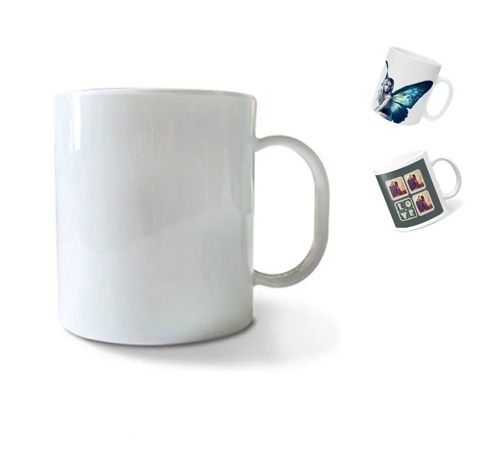 11oz wholesale cheap cup ceramic mug white plain mug for sublimation