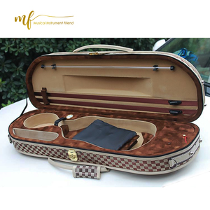 Étui de violon en <span class=keywords><strong>mousse</strong></span> demi-lune de bonne qualité, livraison gratuite - Product Image 2