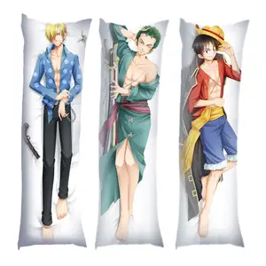 励志枕头花式枕套 otaku 一件动漫 Sanji Zoro 身体枕头套
