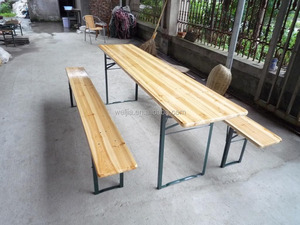 Forte de bière pliante table/table de bière/bière bancs