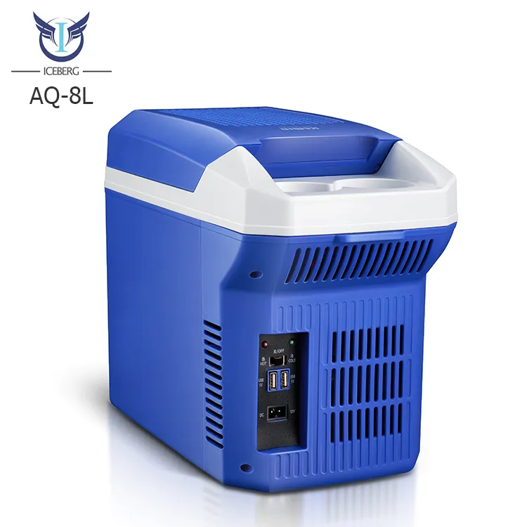 AQ-8L便利な車のミニ冷蔵庫USB 5V小型車クーラーボックス