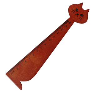 Interwell LA131 personnalisé <span class=keywords><strong>imprimable</strong></span> fournitures scolaires chat forme règle - Product Image 1