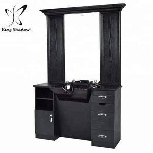 Kingshadow — miroir mural de style, style, miroir de poche, meuble de <span class=keywords><strong>Salon</strong></span> de coiffure