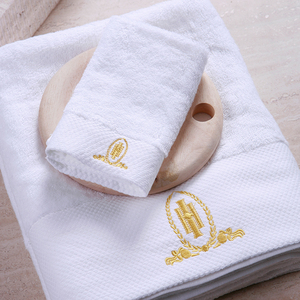 Eliya-toallas de baño de 100 algodón con Logo de lujo, sábanas Extra grandes, color blanco - Product Image 4