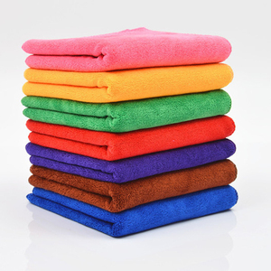 80/20 400gsm mikrofiber atkı örgü kumaş hızlı kuru mikrofiber temizlik havlusu 40*60cm - Product Image 6