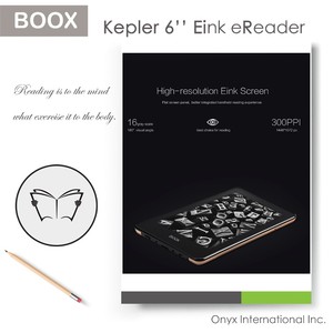 Tablette électronique avec écran E Ink Carta de 6 pouces, 300 dpi, avec Regal - Product Image 3