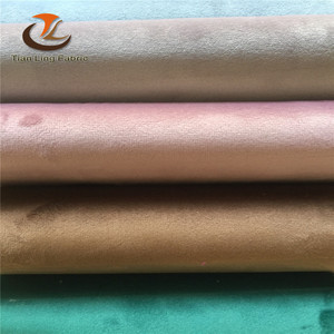 280cm Ancho de alta densidad de buena calidad peso pesado Holanda francés <span class=keywords><strong>lisi</strong></span> micro corte de tapicería de terciopelo sofá tela de la cortina - Product Image 3